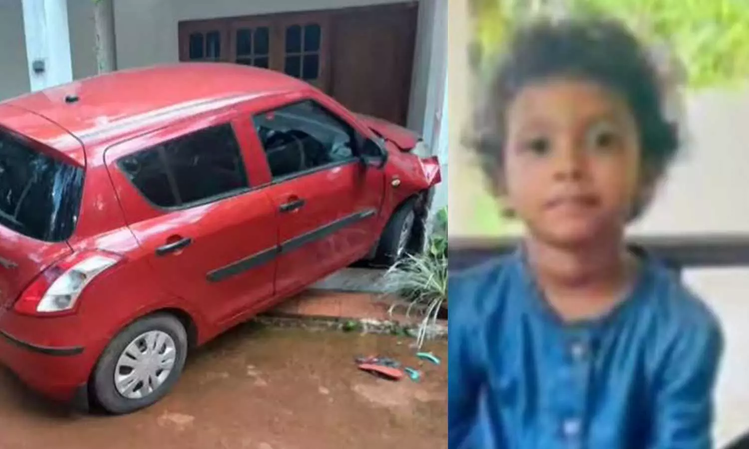 വീട്ടുമുറ്റത്ത് കളിക്കുന്നതിനിടെ അമ്മ ഓടിച്ച കാർ ഇടിച്ചു; മൂന്നര വയസ്സുകാരിക്ക് ദാരുണാന്ത്യം