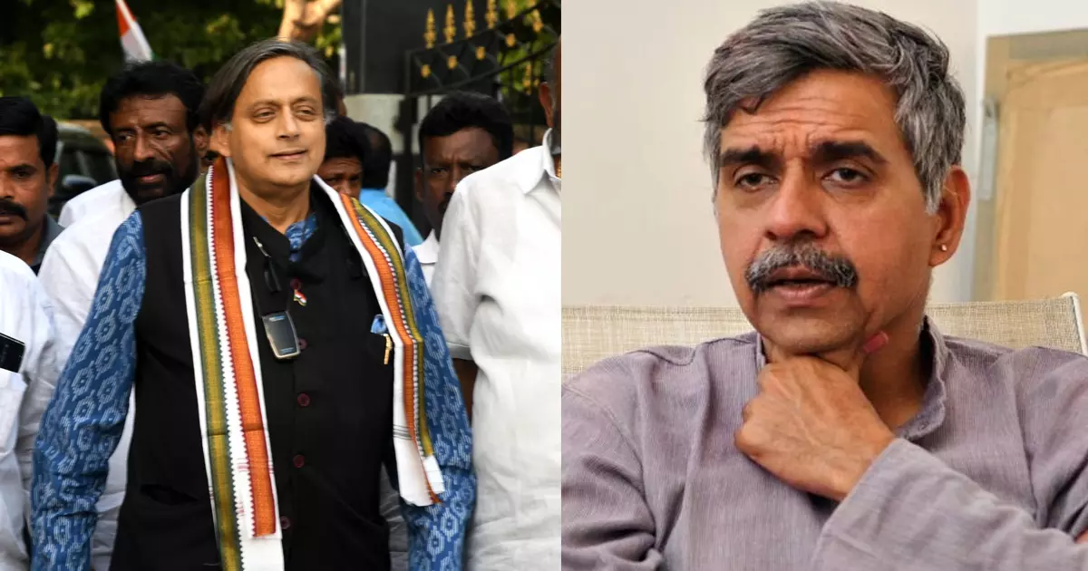 ശശി തരൂര് സ്വയം വളര്ന്ന നേതാവ്, വരേണ്യനെന്നത് വിലകുറഞ്ഞ പരാമര്ശം: സന്ദീപ് ദീക്ഷിത് ശശി തരൂര് സ്വയം വളര്ന്ന നേതാവ്, വരേണ്യനെന്നത് വിലകുറഞ്ഞ പരാമര്ശം: സന്ദീപ് ദീക്ഷിത്