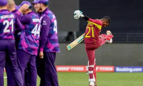 ടി20 ലോകകപ്പിൽ വീണ്ടും അട്ടിമറി: വെസ്റ്റ്ഇൻഡീസിനെ തോൽപിച്ച് സ്‌കോട്ട്‌ലാൻഡ്