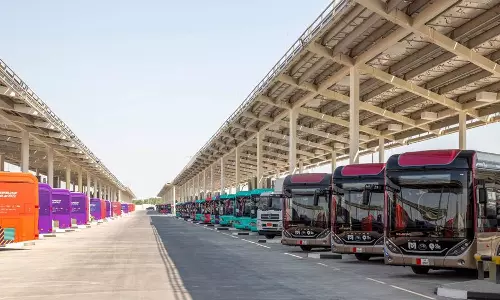 ലോകത്തെ ഏറ്റവും വലിയ ഇലക്ട്രിക് ബസ് ഡിപ്പോ ഖത്തറിൽ