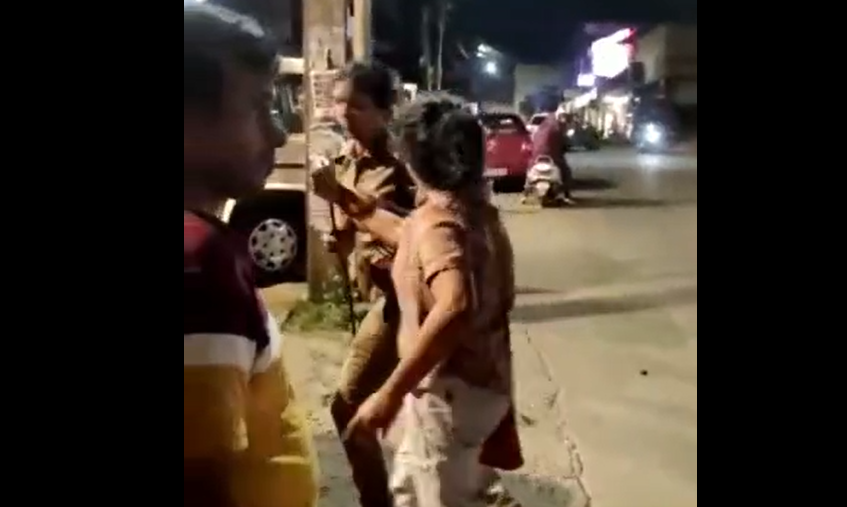 രാത്രിയിൽ ഭക്ഷണം കഴിക്കാൻ എത്തിയപ്പോൾ അപമര്യാദയായി പെരുമാറി; യുവതിക്കും സുഹൃത്തുക്കൾക്കുമെതിരെ പൊലീസ് അതിക്രമമെന്ന് പരാതി