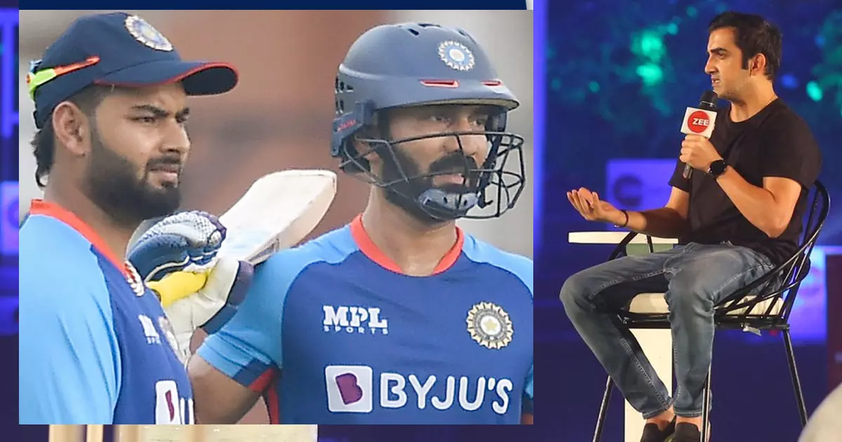 ഡി.കെക്ക് പകരം പന്ത്, ഭുവിക്ക് പകരം ഷമി; ഗൗതം ഗംഭീറിന്റെ ലോകകപ്പ് ഇലവൻ... ഡി.കെക്ക് പകരം പന്ത്, ഭുവിക്ക് പകരം ഷമി; ഗൗതം ഗംഭീറിന്റെ ലോകകപ്പ് ഇലവൻ...