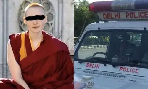 ചൈനീസ് വനിത ഡൽഹിയിൽ അറസ്റ്റിൽ; കഴിഞ്ഞത് നേപ്പാളി സന്യാസിനി വേഷത്തിൽ