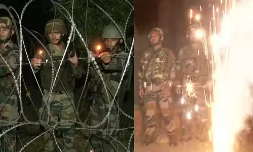 ഭയപ്പെടേണ്ട, സന്തോഷത്തോടെ ദീപാവലി ആഘോഷിക്കൂ, കാവലായി ഞങ്ങളുണ്ട്; അതിർത്തിയിൽ നിന്ന് ആശംസകൾ നേർന്ന് സെനികര്‍