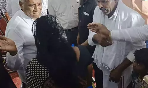 യുവതിയുടെ കരണത്തടിച്ച സംഭവം: മാപ്പ് പറഞ്ഞ് ബി.ജെ.പി മന്ത്രി; ഒപ്പം ന്യായീകരണവും