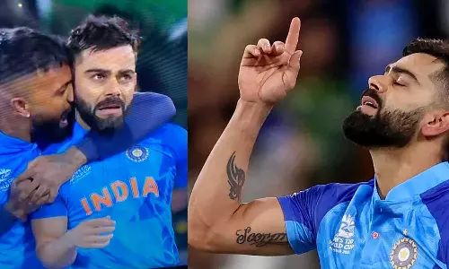 തോളിലേറ്റി രോഹിത്; കണ്ണുനിറഞ്ഞ് കോഹ്ലി- മെല്‍ബണില്‍ നാടകീയരംഗങ്ങൾ