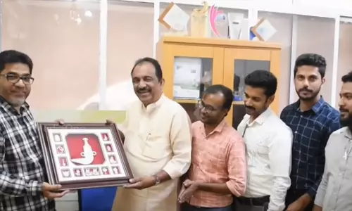 ബെന്നി ബെഹന്നാൻ എം.പി ഗൾഫ് മാധ്യമം ഓഫീസ് സന്ദർശിച്ചു