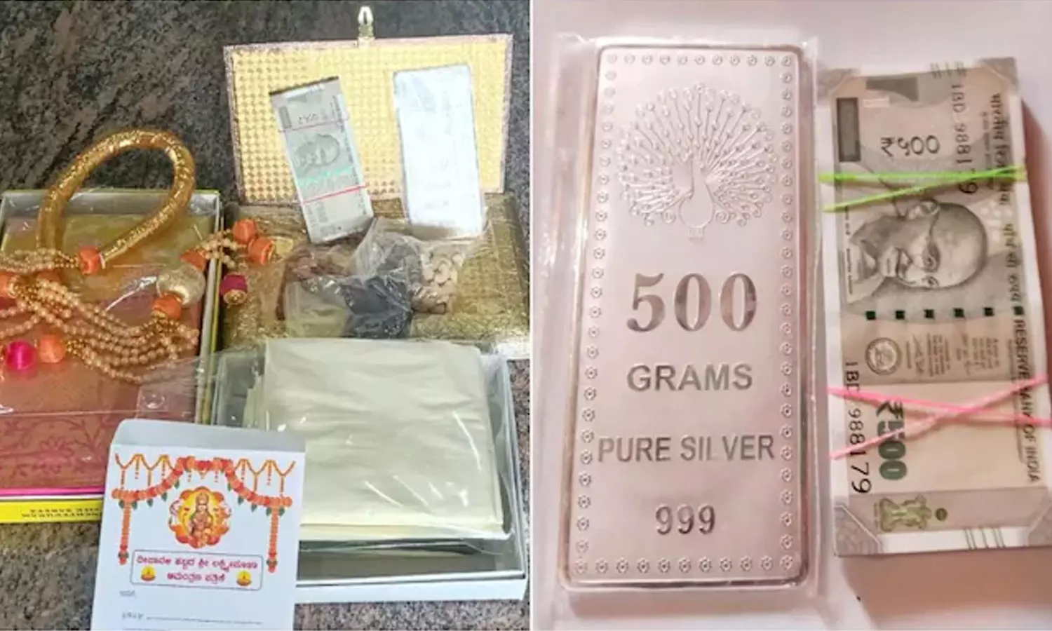 18 പവന്‍ സ്വര്‍ണം, ഒരു കിലോ വെള്ളി, ലക്ഷം രൂപയും പട്ടുസാരിയും; ജനപ്രതിനിധികള്‍ക്ക്‌ കർണാടക ബിജെപി മന്ത്രിയുടെ ദീപാവലി സമ്മാനം വിവാദത്തിൽ