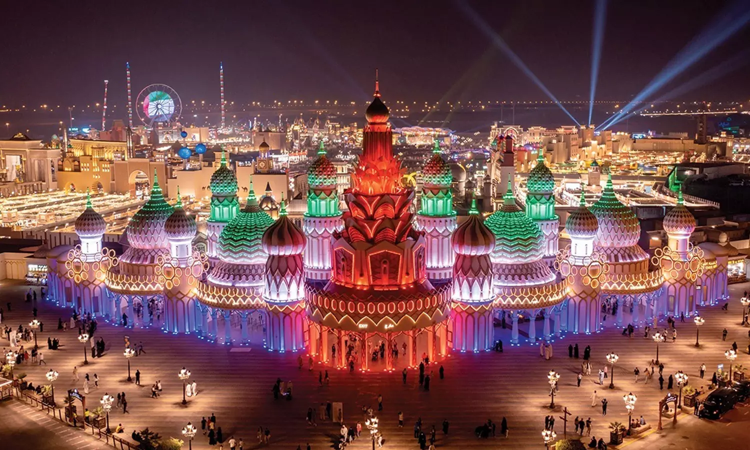 ദുബൈ ഗ്ലോബൽ വില്ലേജ് സീസണ് നാളെ തുടക്കം: ആഗോളഗ്രാമത്തിൽ ഇക്കുറി 27 പവലിയൻ,3500 ഷോപ്പിങ് കേന്ദ്രങ്ങൾ ദുബൈ ഗ്ലോബൽ വില്ലേജ് സീസണ് നാളെ തുടക്കം: ആഗോളഗ്രാമത്തിൽ ഇക്കുറി 27 പവലിയൻ,3500 ഷോപ്പിങ് കേന്ദ്രങ്ങൾ