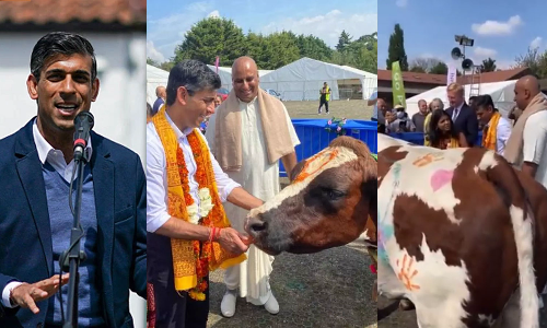 ഗോപൂജ ചെയ്യുന്ന ബ്രിട്ടീഷ് പ്രധാനമന്ത്രി; ഇന്ത്യയും പാകിസ്താനുമായും ബന്ധം; ആരാണ് ഋഷി സുനക് ?