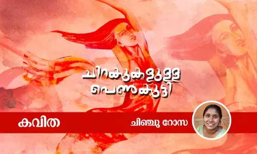 ചിറകുകളുള്ള പെണ്‍കുട്ടി