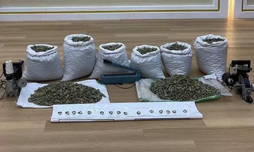 ദുബൈയിൽ പയറിന്റെ രൂപത്തിൽ എത്തിച്ച 436 കിലോ ലഹരിമരുന്ന് പിടികൂടി ദുബൈയിൽ പയറിന്റെ രൂപത്തിൽ എത്തിച്ച 436 കിലോ ലഹരിമരുന്ന് പിടികൂടി