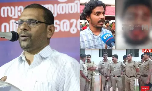 ജനാധിപത്യത്തെ  ഭയപ്പെടുന്ന എസ്.എഫ്.ഐക്ക് സംഘ് ഫാസിസത്തിനെതിരെ സംസാരിക്കാൻ എന്തർഹത: കെ.എ ഷഫീഖ്