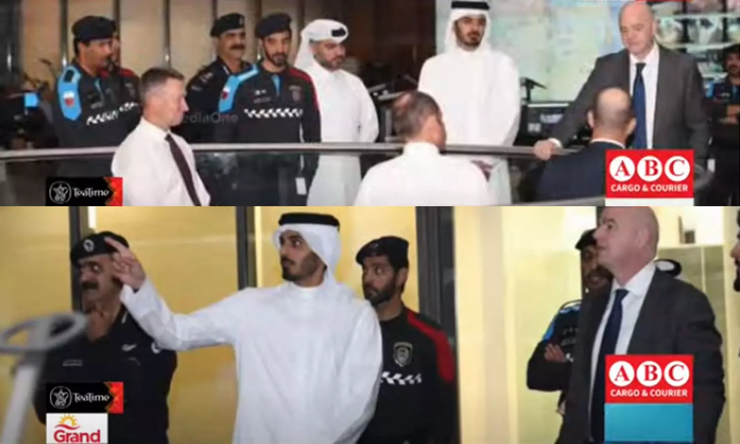 ലോകകപ്പ് കമാന്‍ഡ് സെന്റര്‍ സന്ദര്‍ശിച്ച് ഫിഫ പ്രസിഡന്റ്