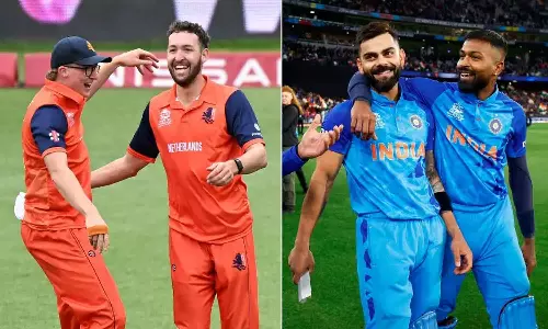 ടി20 ലോകകപ്പിൽ ഇന്ന് ഇന്ത്യ-നെതർലാൻഡ് പോരാട്ടം: ആശങ്കയായി മഴ ടി20 ലോകകപ്പിൽ ഇന്ന് ഇന്ത്യ-നെതർലാൻഡ് പോരാട്ടം: ആശങ്കയായി മഴ