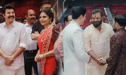 മകളുടെ വിവാഹ നിശ്ചയ വേദിയിൽ മമ്മൂട്ടിയും സുരേഷ് ഗോപിയും; ചിത്രങ്ങൾ പങ്കുവെച്ച് ആശാ ശരത്