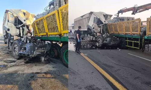 ദുബൈയിൽ ആറ് വാഹനങ്ങൾ കൂട്ടിയിടിച്ചു; ഒരു മരണം, അഞ്ചുപേർക്ക് പരിക്ക്