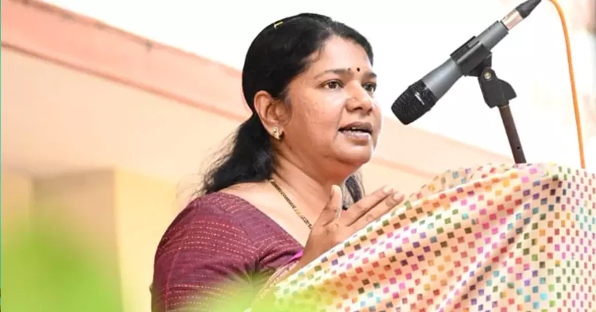 ബി.ജെ.പി വനിതാ നേതാക്കളെ ഡി.എം.കെ നേതാവ് അധിക്ഷേപിച്ചു; മാപ്പ് പറഞ്ഞ് കനിമൊഴി