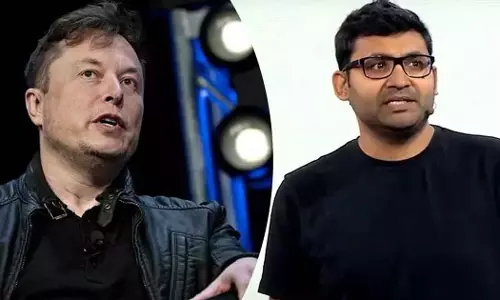 ട്വിറ്ററിന്‍റെ നിയന്ത്രണം ഏറ്റെടുത്ത് മസ്ക്; സി.ഇ.ഒ പരാഗ് അഗ്രവാളിനെ പുറത്താക്കി
