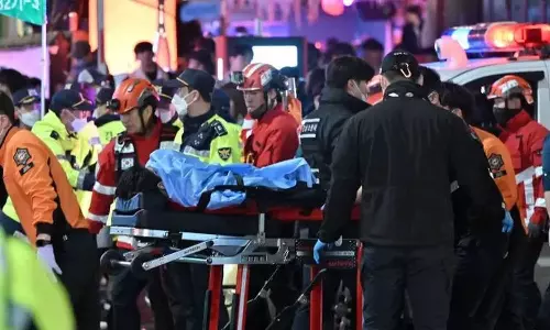 ദക്ഷിണ കൊറിയയിൽ ഹാലോവീൻ ആഘോഷത്തിനിടെ വൻ ദുരന്തം; തിക്കിലും തിരക്കിലും അമ്പതോളം പേർ മരിച്ചു