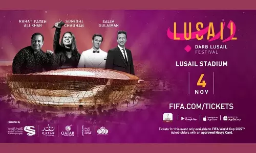 ലുസൈൽ ബോളിവുഡ് മ്യൂസിക് ഫെസ്റ്റിവലിന്റെ പ്രചാരണത്തിന്റെ ഭാഗമാകാൻ മീഡിയവണും