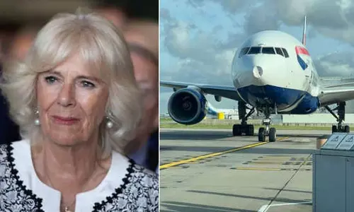 കാമില രാജ്ഞി സഞ്ചരിച്ച വിമാനത്തിൽ പക്ഷിയിടിച്ചു: സംഭവം ബെംഗളൂരു സന്ദർശിച്ച് മടങ്ങവേ