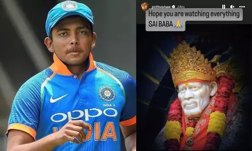 ഫോമിലെത്തിയിട്ടും അവസരം ലഭിച്ചില്ല; അതൃപ്തി പ്രകടമാക്കി പൃഥ്വി ഷാ