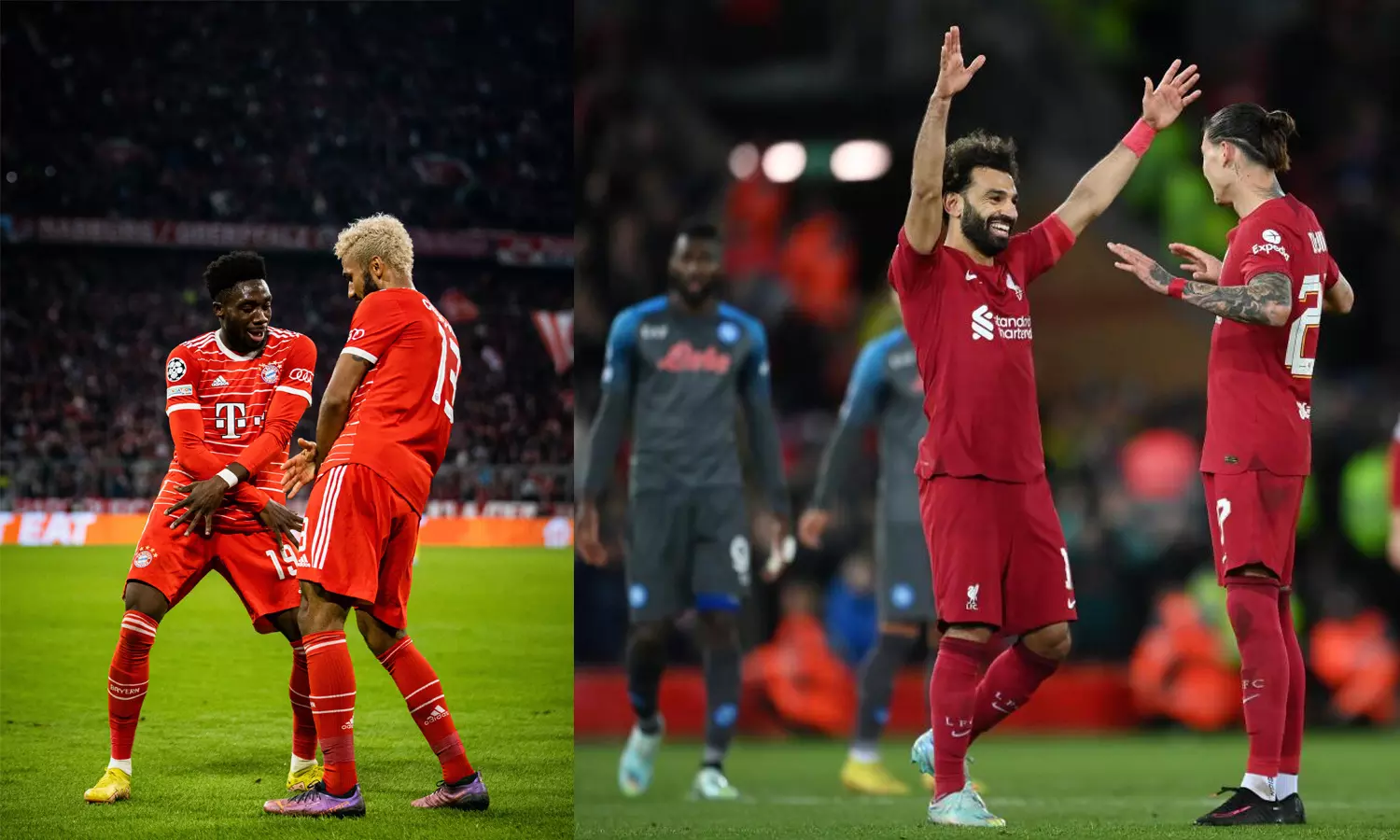 നാപോളിയുടെ കുതിപ്പിന് തടയിട്ട് ലിവർപൂൾ; അപരാജിതരായി ബയേൺ