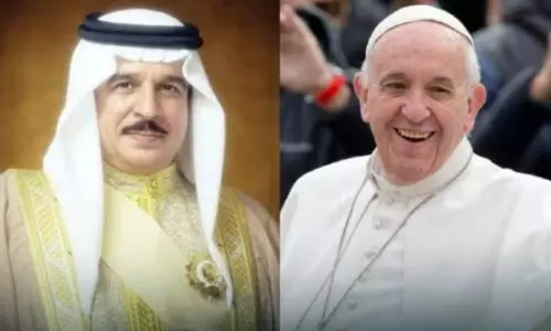 മാർപാപ്പയുടെ ബഹ്‌റൈൻ സന്ദർശനം; ഒരുക്കങ്ങൾ അന്തിമഘട്ടത്തിൽ