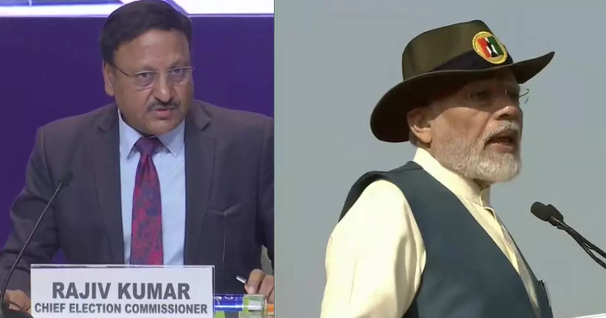 മോദിക്ക് കാമ്പയിൻ പൂർത്തിയാക്കാൻ തെരഞ്ഞെടുപ്പ് വൈകിപ്പിച്ചെന്ന് പ്രതിപക്ഷം; 100 ശതമാനം നിഷ്പക്ഷമെന്ന് കമ്മീഷൻ മോദിക്ക് കാമ്പയിൻ പൂർത്തിയാക്കാൻ തെരഞ്ഞെടുപ്പ് വൈകിപ്പിച്ചെന്ന് പ്രതിപക്ഷം; 100 ശതമാനം നിഷ്പക്ഷമെന്ന് കമ്മീഷൻ