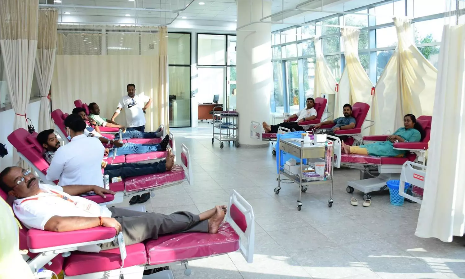 ബ്ലഡ് ഡോണേഴ്സ് കേരള കുവൈത്ത് ചാപ്റ്റർ രക്തദാന ക്യാമ്പ് നടത്തി