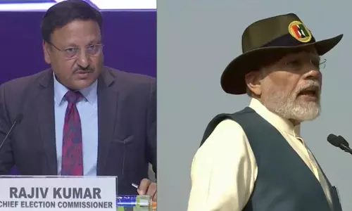 മോദിക്ക് കാമ്പയിൻ പൂർത്തിയാക്കാൻ തെരഞ്ഞെടുപ്പ് വൈകിപ്പിച്ചെന്ന് പ്രതിപക്ഷം; 100 ശതമാനം നിഷ്പക്ഷമെന്ന് കമ്മീഷൻ മോദിക്ക് കാമ്പയിൻ പൂർത്തിയാക്കാൻ തെരഞ്ഞെടുപ്പ് വൈകിപ്പിച്ചെന്ന് പ്രതിപക്ഷം; 100 ശതമാനം നിഷ്പക്ഷമെന്ന് കമ്മീഷൻ