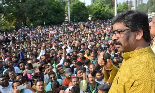 എന്തിന് ചോദ്യം ചെയ്തിരിക്കുന്നു, അറസ്റ്റ് ചെയ്യൂ; ഇ.ഡിക്കെതിരെ ഹേമന്ത് സോറൻ