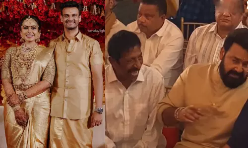 സിനിമാ നിര്‍മാതാവ് വിശാഖ് സുബ്രഹ്മണ്യം വിവാഹിതനായി; ആശംസയുമായി മോഹന്‍ലാലും ശ്രീനിവാസനും