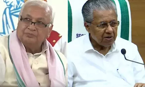 വിദേശപര്യടനം അറിയിച്ചില്ല; മുഖ്യമന്ത്രിക്കെതിരെ രാഷ്ട്രപതിക്ക് കത്തയച്ച് ഗവർണർ