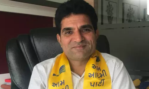 മുന്‍ മാധ്യമ പ്രവര്‍ത്തകന്‍ ഇസുദാൻ ഗാധ്വി ഗുജറാത്ത് ആം ആദ്മി മുഖ്യമന്ത്രി സ്ഥാനാർത്ഥി