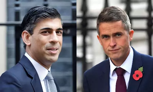 സഹപ്രവർത്തകയ്ക്ക് അധിക്ഷേപ സന്ദേശമയച്ച മന്ത്രിയെ പിന്തുണച്ച് ബ്രിട്ടൻ പ്രധാനമന്ത്രി ഋഷി സുനക്