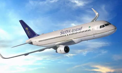 Saudi Arabias national airline, Saudia, will create more than 10,000 jobs, a company spokesperson said