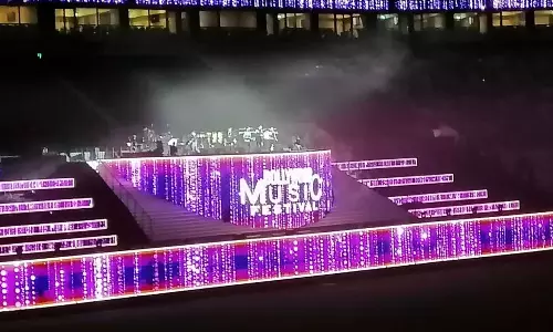 ലോകകപ്പിന്റെ അവസാനവട്ട ട്രയലായി ലുസൈല്‍ ബോളിവുഡ് മ്യൂസിക് ഫെസ്റ്റിവല്‍