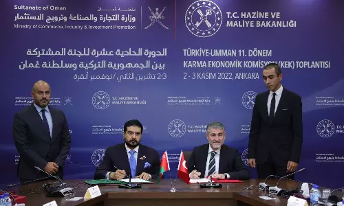 സഹകരണ കരാറിൽ ഒപ്പുവച്ച് ഒമാനും തുർക്കിയയും സഹകരണ കരാറിൽ ഒപ്പുവച്ച് ഒമാനും തുർക്കിയയും