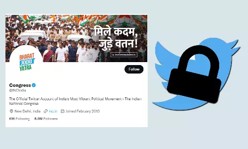 കോൺ​ഗ്രസ് ട്വിറ്റർ അക്കൗണ്ട് ബ്ലോക്ക് ചെയ്യാൻ കോടതി നിർദേശം