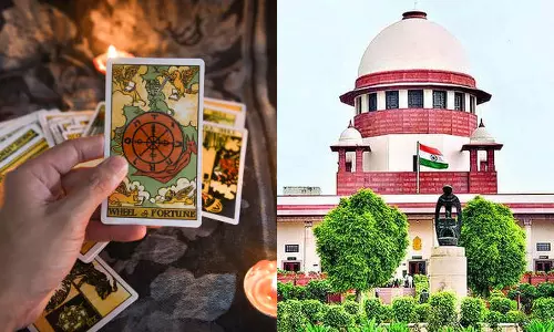 അദ്ദേഹത്തിന്റെ നക്ഷത്രം നോക്കണം; ജ്യോത്സ്യന്റെ വാഹനാപകട നഷ്ടപരിഹാര ഹരജിയിൽ സുപ്രിംകോടതി അദ്ദേഹത്തിന്റെ നക്ഷത്രം നോക്കണം; ജ്യോത്സ്യന്റെ വാഹനാപകട നഷ്ടപരിഹാര ഹരജിയിൽ സുപ്രിംകോടതി