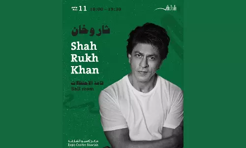 ഷാരൂഖ് ഖാൻ ഷാർജ പുസ്തകോത്സവത്തിലേക്ക്