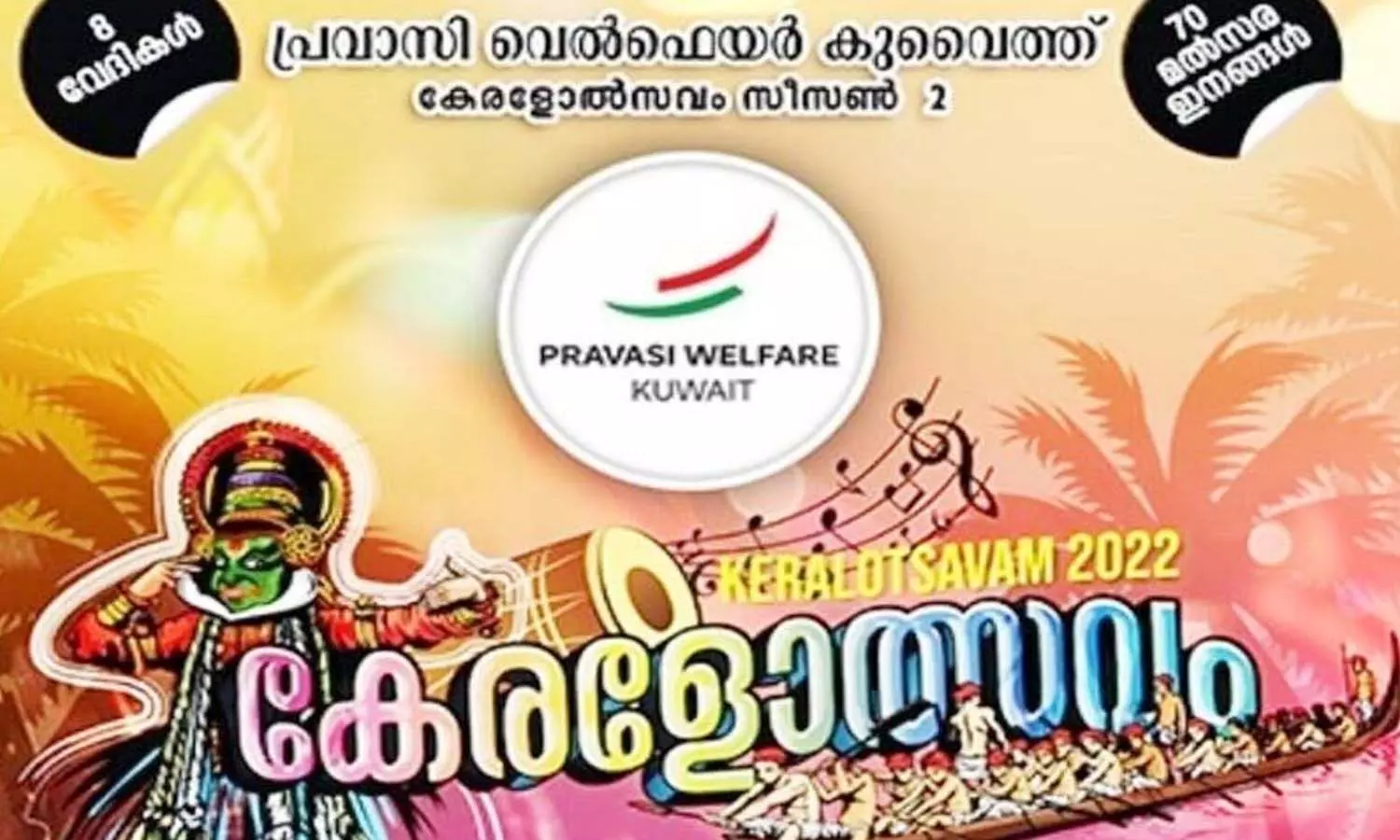 പ്രവാസി കേരളോത്സവം വെള്ളിയാഴ്‌ച; ആഘോഷത്തിമിർപ്പിൽ കലാകാരന്മാര്‍