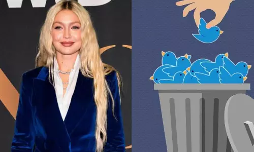 വെറുപ്പിന്റെ കുപ്പത്തൊട്ടി; ഇനി ട്വിറ്ററിലേക്കില്ലെന്ന് സൂപ്പർ മോഡൽ ജിജി ഹഡിഡ്