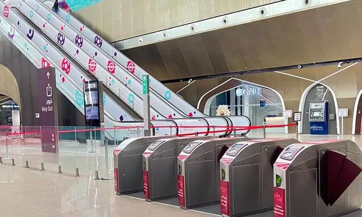 ആരാധകരെ വരവേൽക്കാനൊരുങ്ങി ദോഹ മെട്രോ; സ്റ്റേഷനുകളിൽ ഗേറ്റുകളുടെ എണ്ണം കൂട്ടി ആരാധകരെ വരവേൽക്കാനൊരുങ്ങി ദോഹ മെട്രോ; സ്റ്റേഷനുകളിൽ ഗേറ്റുകളുടെ എണ്ണം കൂട്ടി