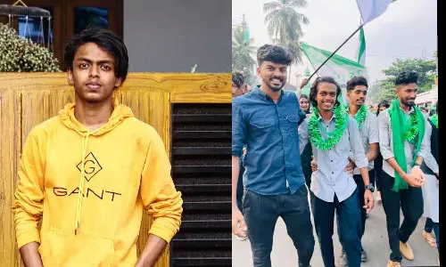 കോളജ് യൂണിയൻ ഭാരവാഹിയായി തെരഞ്ഞെടുക്കപ്പെട്ടതിന് പിന്നാലെ വിദ്യാർഥി ബൈക്ക് അപകടത്തിൽ മരിച്ചു