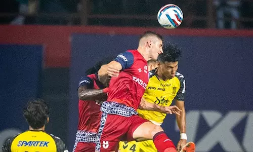 ജംഷഡ്പൂരിനെ തകർത്ത് ഹൈദരാബാദ്; പോയിന്റ് പട്ടികയിൽ ബഹുദൂരം മുന്നിൽ