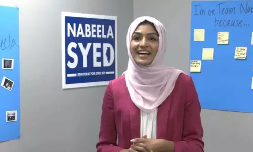 ഞാന്‍ 23 വയസ്സുള്ള ഇന്ത്യന്‍ - അമേരിക്കന്‍ മുസ്‍ലിം വനിത...: യുഎസ് ഇടക്കാല തെരഞ്ഞെടുപ്പില്‍ ചരിത്ര വിജയം നേടി നബീല സെയ്ദ്