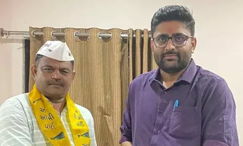 ഗുജറാത്തില്‍ ബി.ജെ.പി എം.എല്‍.എ ആം ആദ്മി പാര്‍ട്ടിയില്‍ ചേര്‍ന്നു